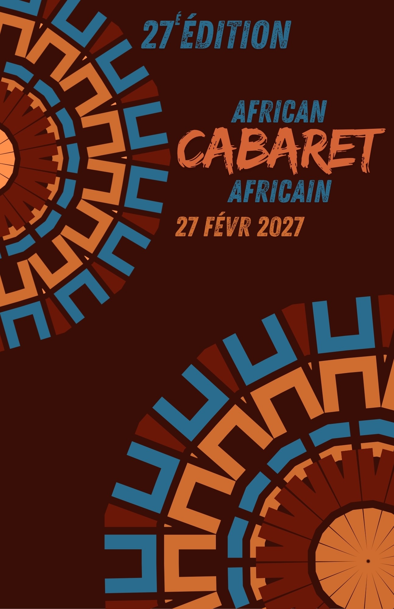 Affiche Cabaret Africain 2027